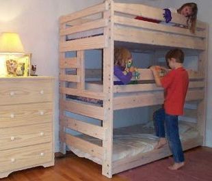 Free Loft  Plans on Bunk Bed Plans You Can Build  Bunk Beds For Kids And Adults  Loft Bed