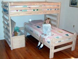 L-Shape Bunk Plan Similar Construction