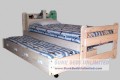 Trundle Bed Frontiersman Whitewash Finish