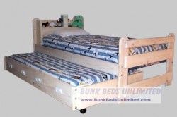Trundle Bed Frontiersman Whitewash Finish