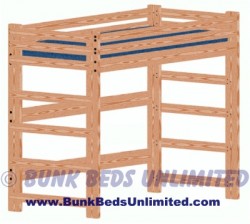 Loft Bed Plan Extra Long Twin Mattress